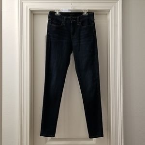 Banana Republic dark wash skinny mid rise